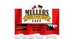 Desktop Screenshot of mullerscafe.com